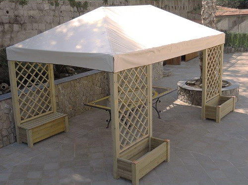 Gazebo in legno Sahara